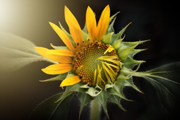 Nature sunflower bloom